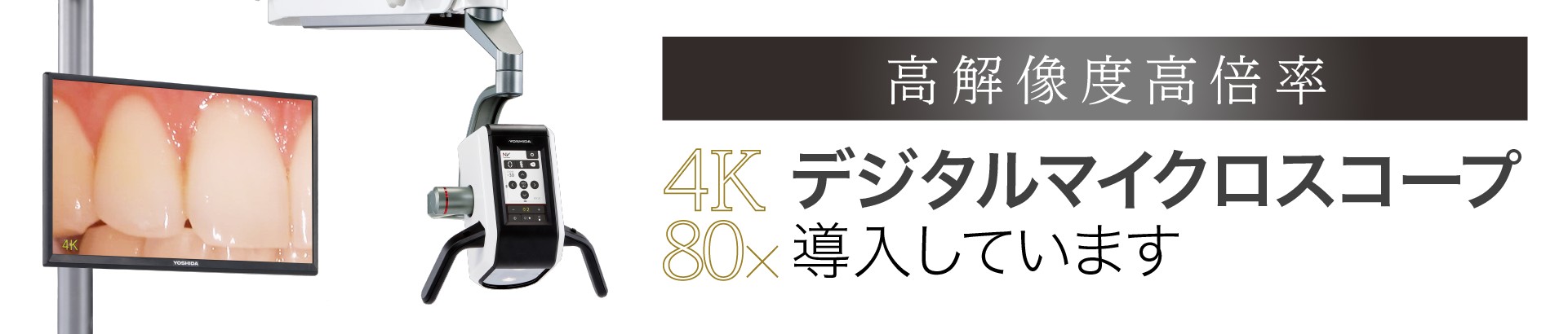 高解像高倍率デジタルマイクロスコープ導入しています